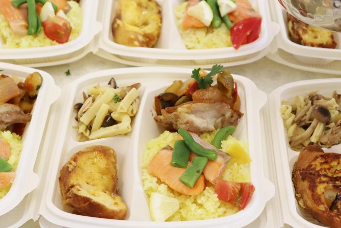 彩り豊かなフランス風弁当.JPG