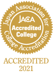 -JACA Accredited College- Accredited 2021