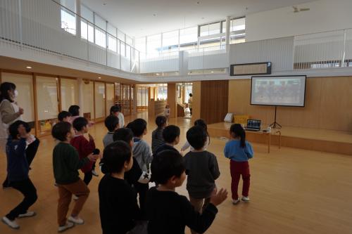 園での子どもたちの様子です