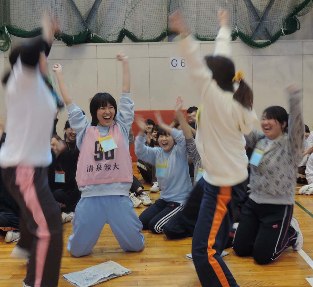 
思い切りはじけた運動会